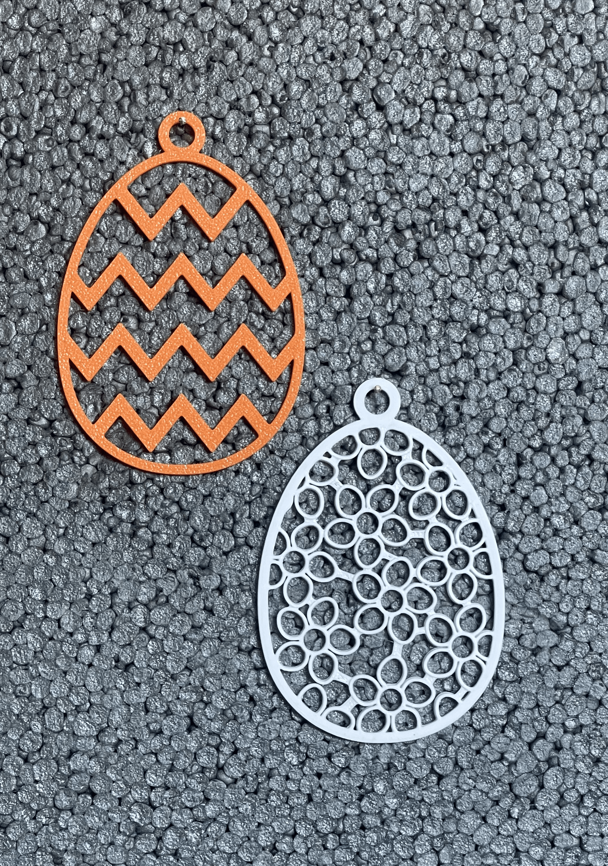 Miniatura 3 do modelo 3D Easter egg ornament collection