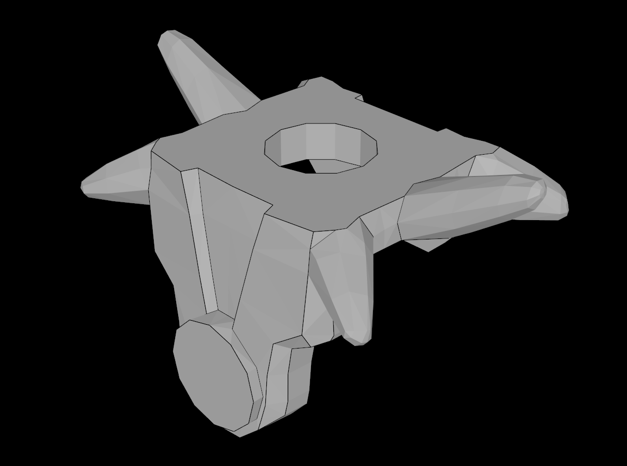 Lego Compatible (93056.dat) Minifig Armor Breastplate with Shoulder Spikes