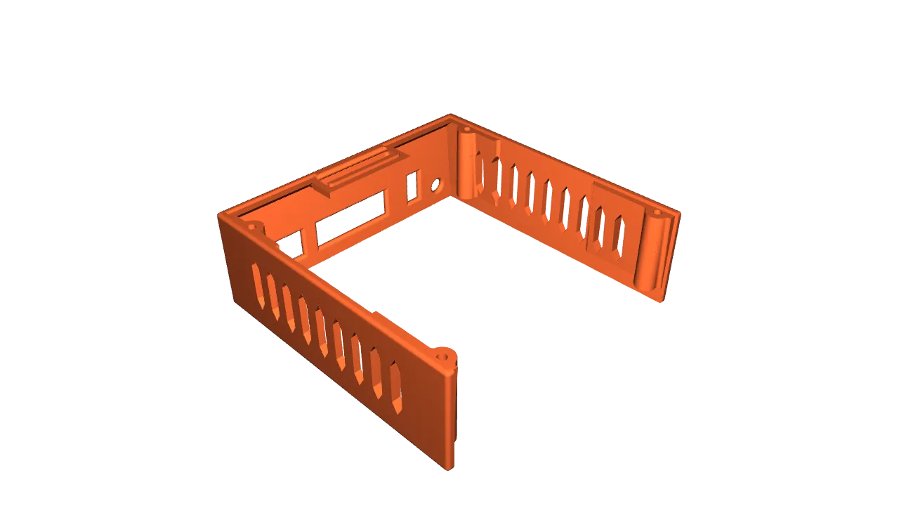 XY-AS21HPA (TPA3255 AMP) Frame by tinfoilhat | Download free STL