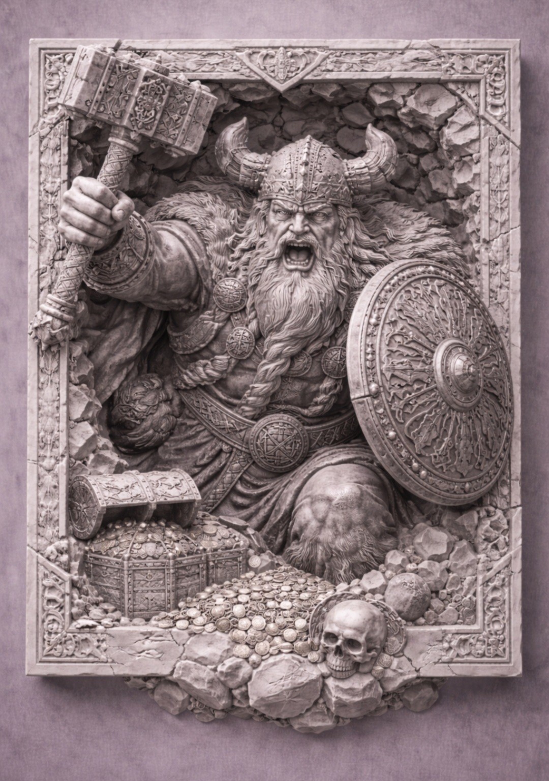 Vikings 3D Picture 3D model by Phoenix100