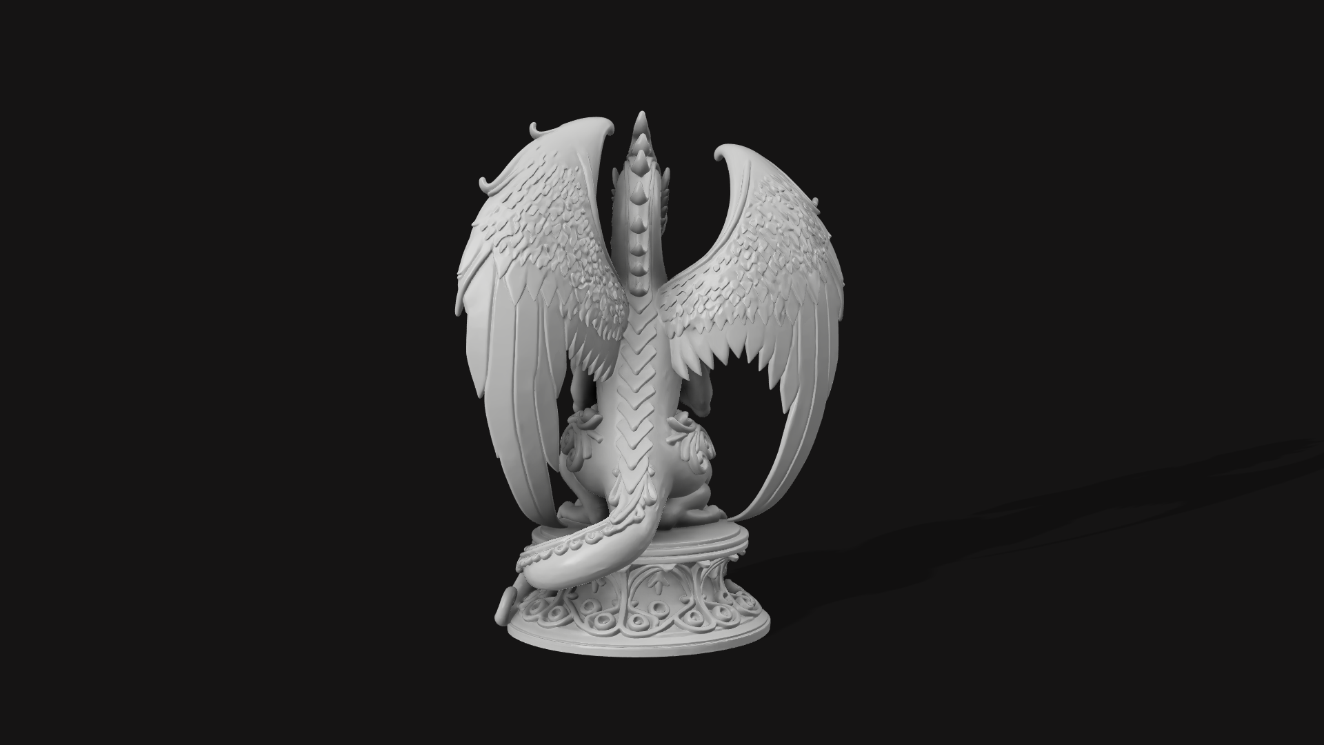 Praying Dragon Gargoyle — miniatura 3