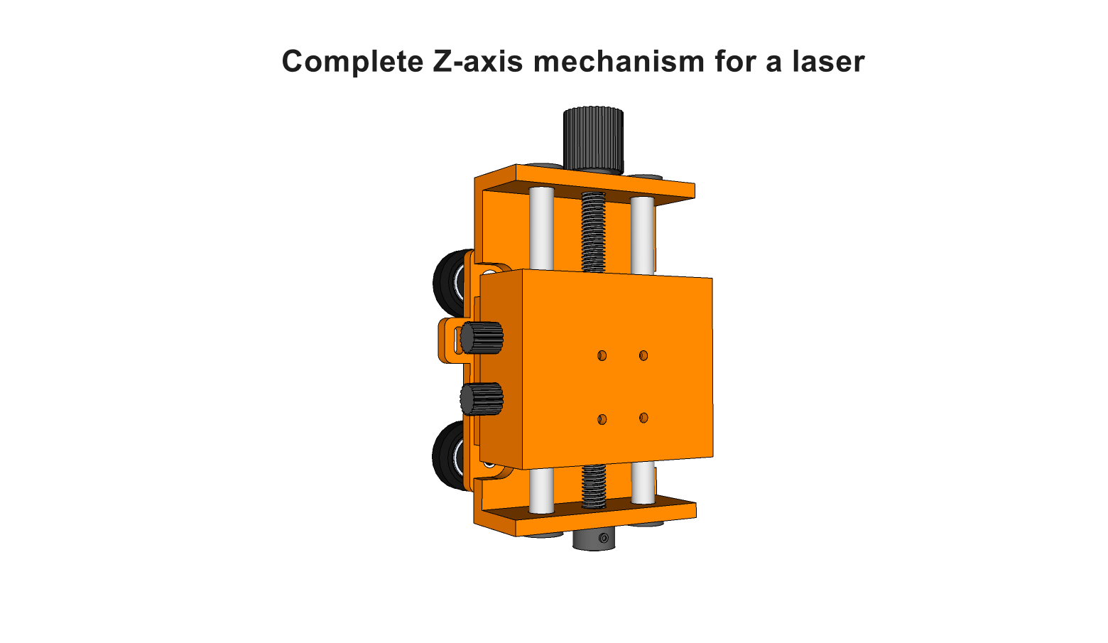 Complete Z Axis for laser