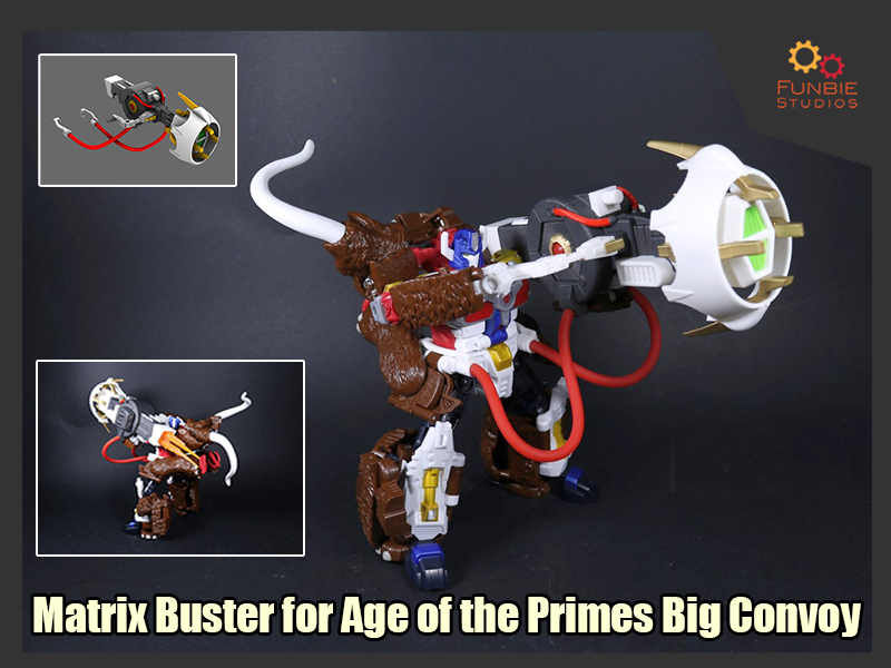 Matrix Buster for Transformers Age of the Primes Big Convoy