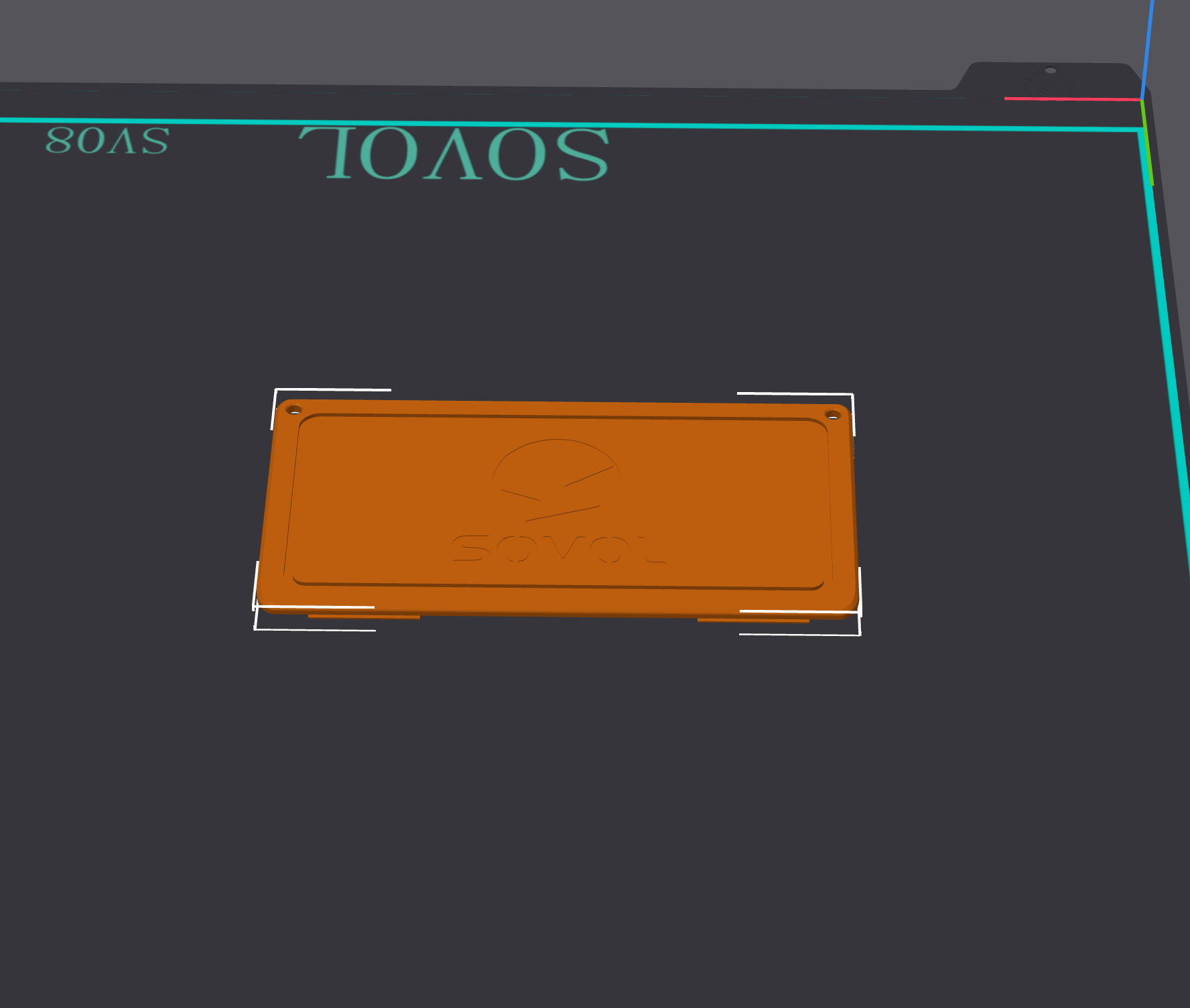 Sovol Filter Door Logo