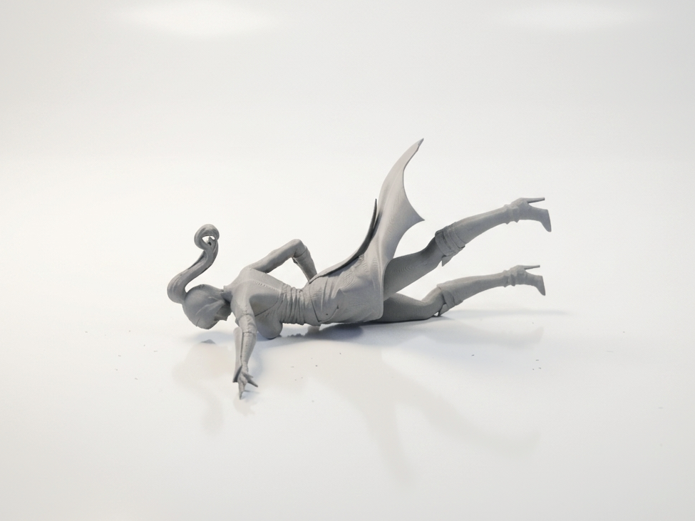 Fighter Statue Sculpture 3D Printable