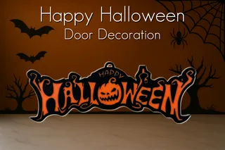 Happy Halloween Door decoration