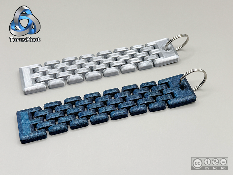 Sleek Articulated Flexi Keychain V2