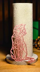 Cat Paper Towel Holder