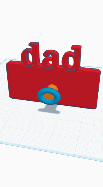 Dad glasses holder
