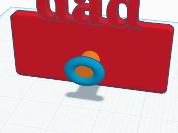 Dad glasses holder