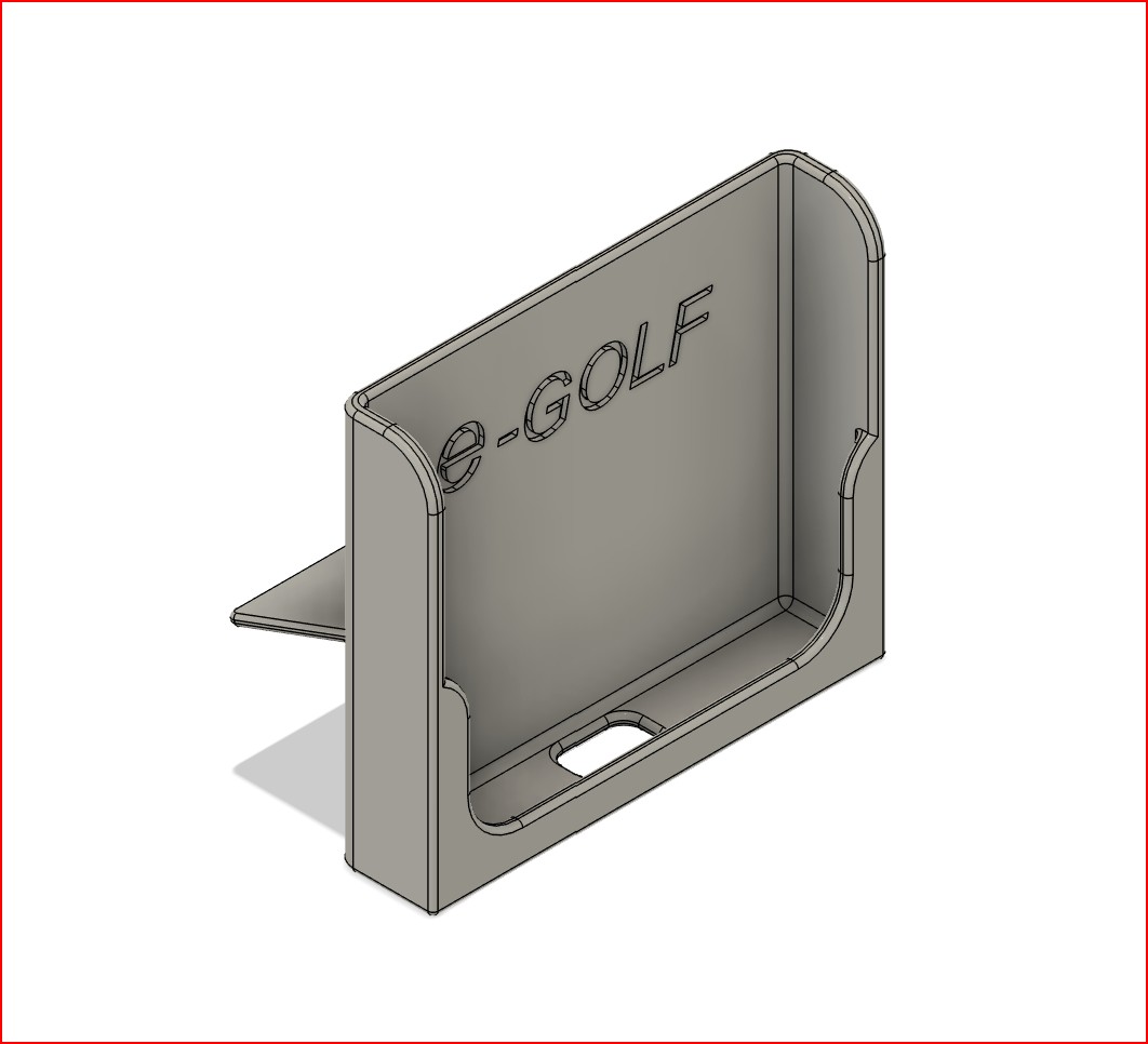 e-Golf phone mount