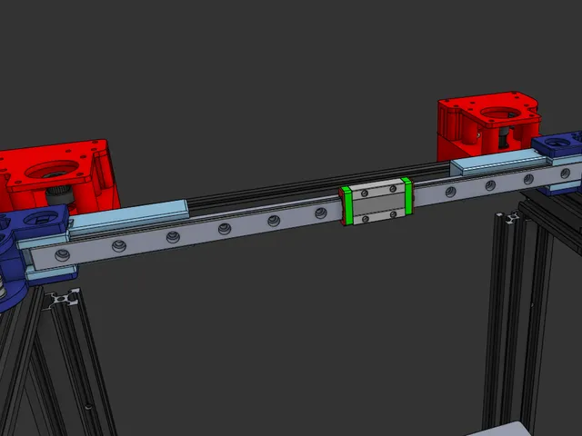 yet ANOTHER extrusionless MGN12H rail mod