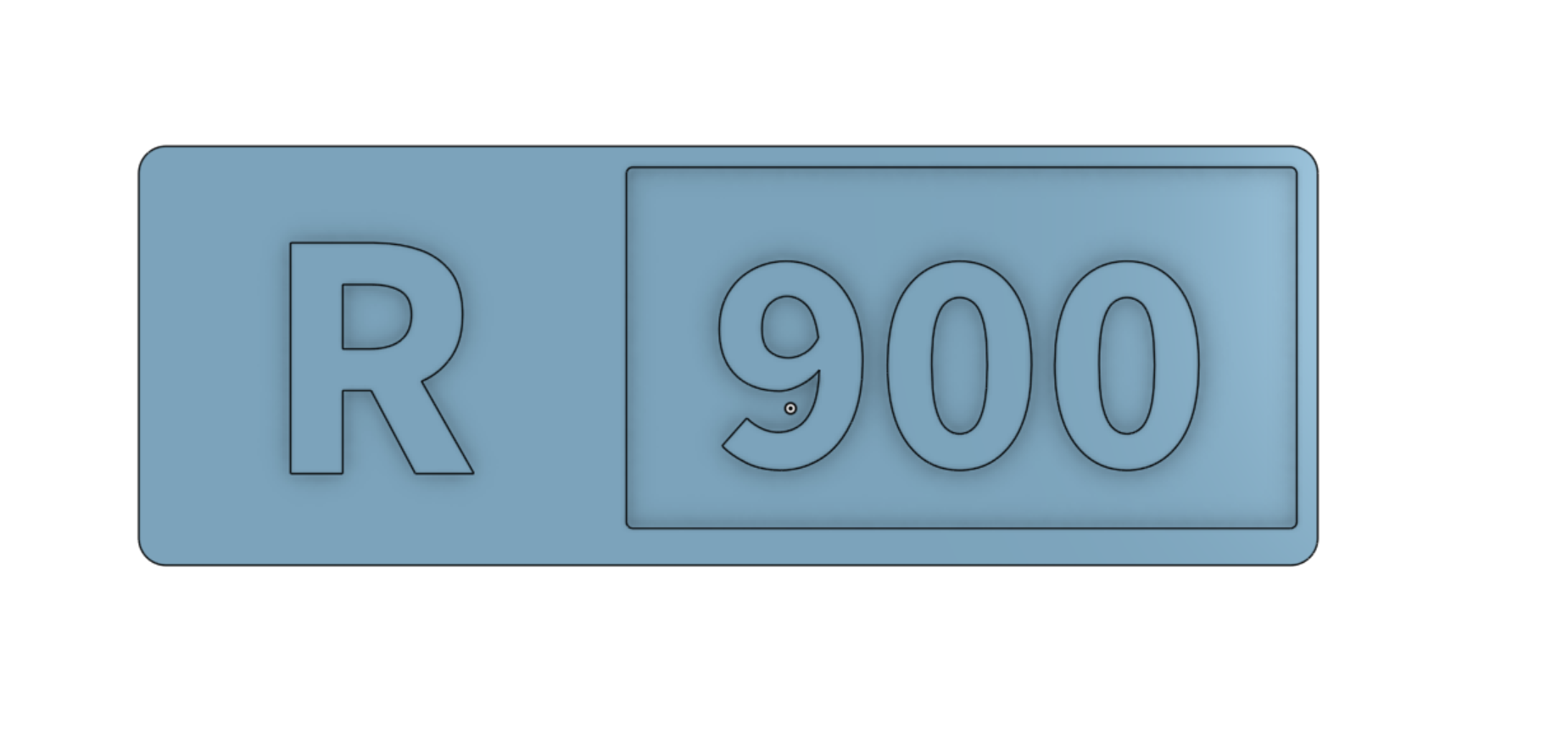 R900 Performance Badge