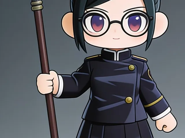 MAKI ZENIN chibi low poly