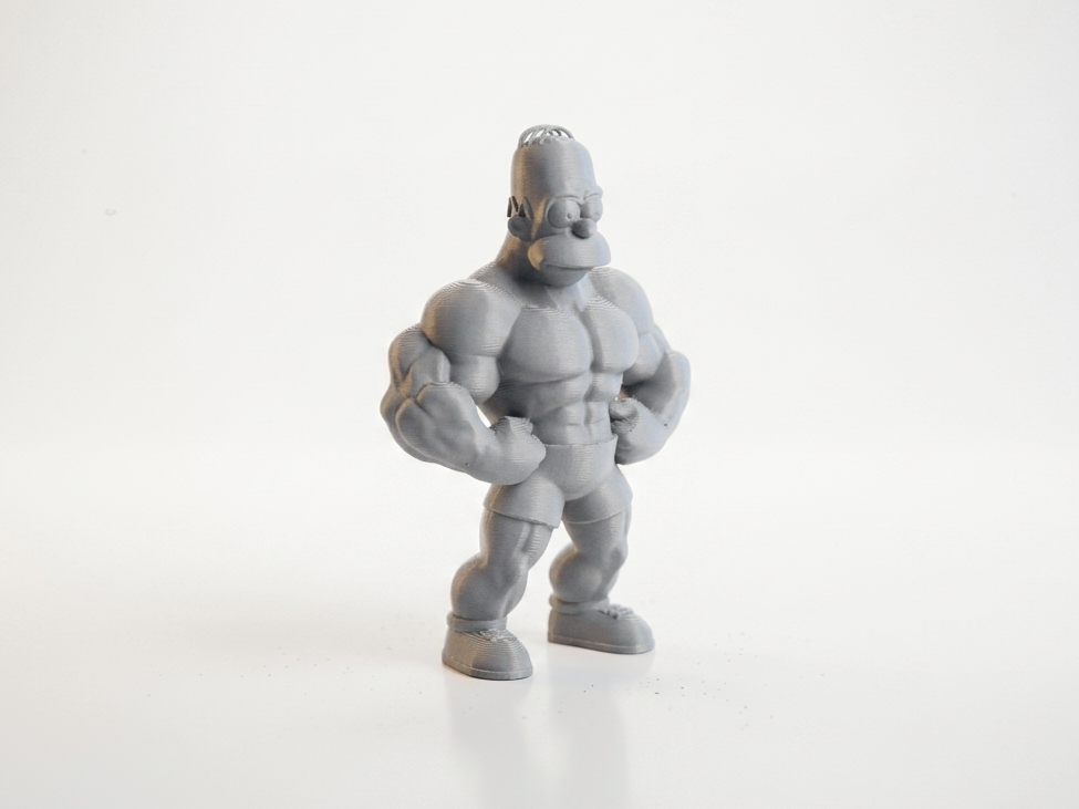 Buff Homer Simpson Figurine 3D Printable