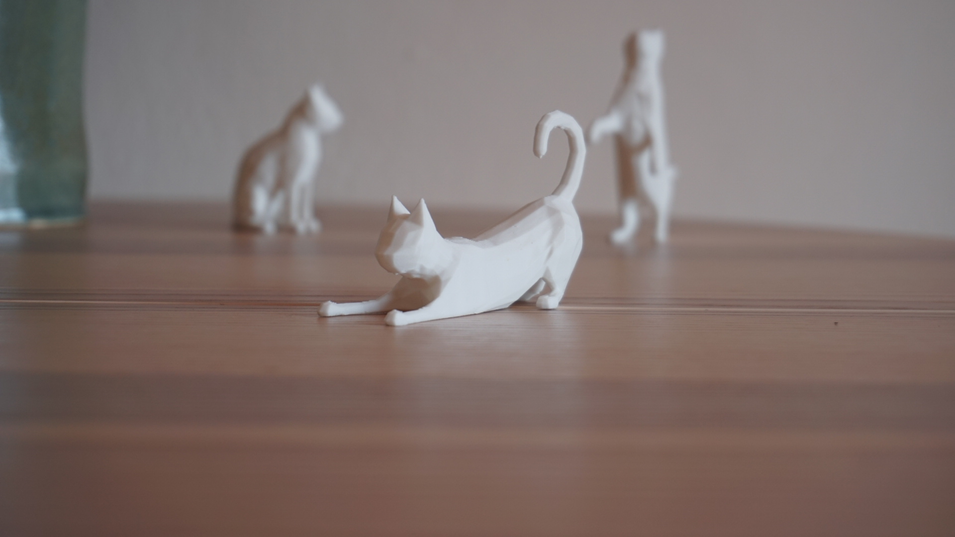 Lowpoly Cat Figurines Batch — thumbnail 3