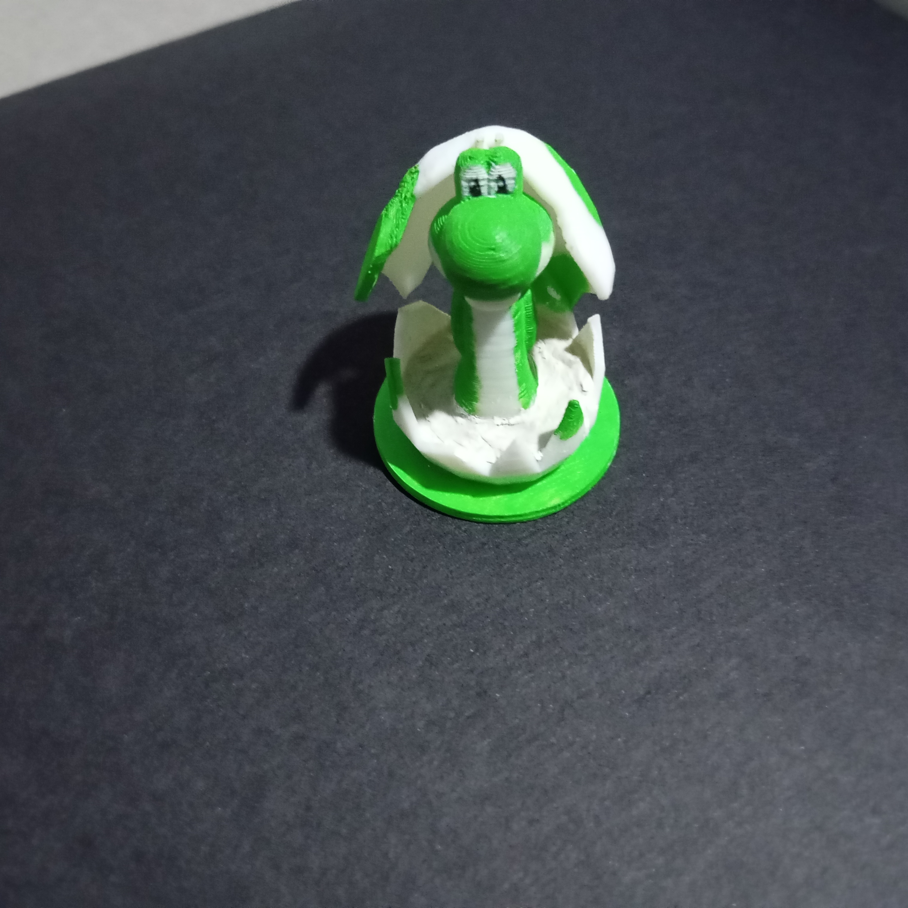 Baby Yoshi with egg