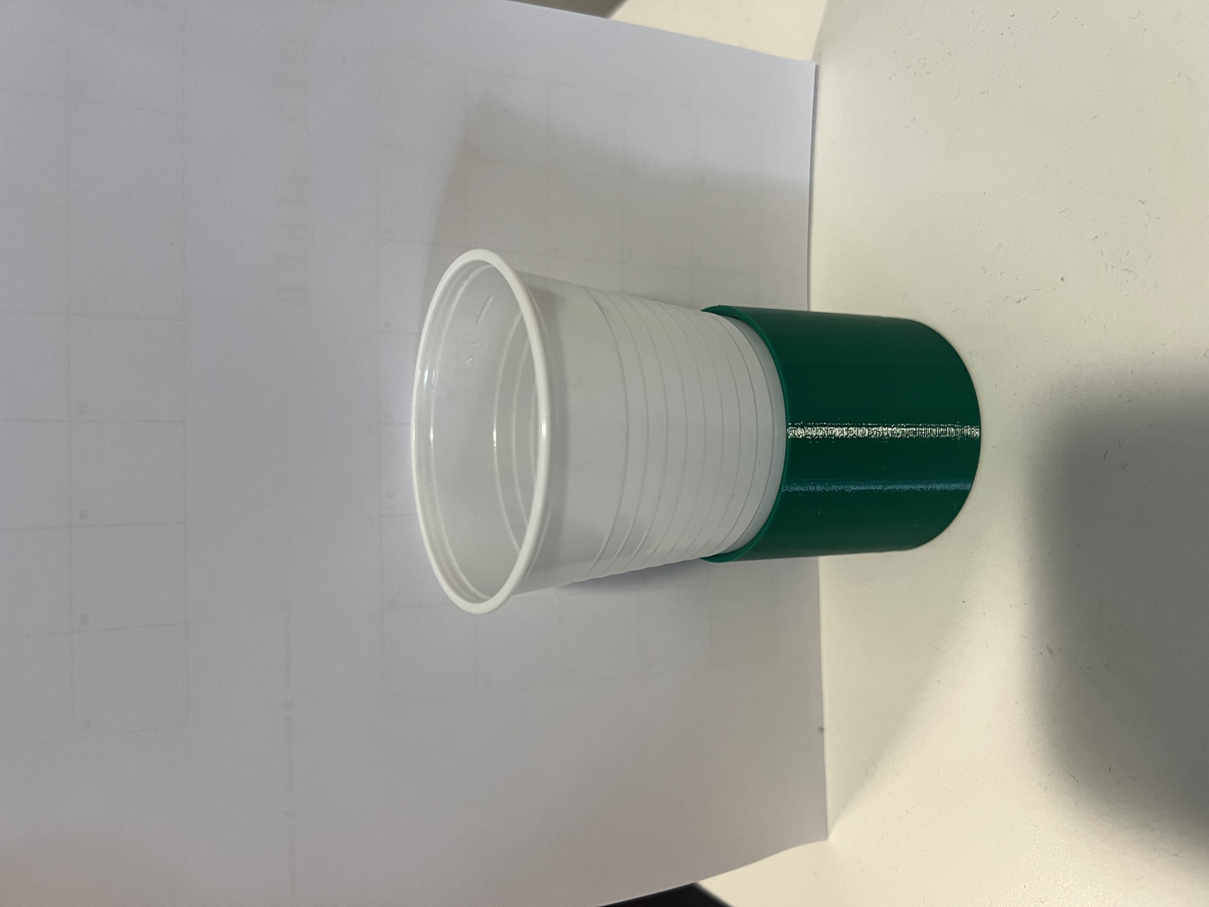 Heavy cupholder for plastic cup - Windproof
