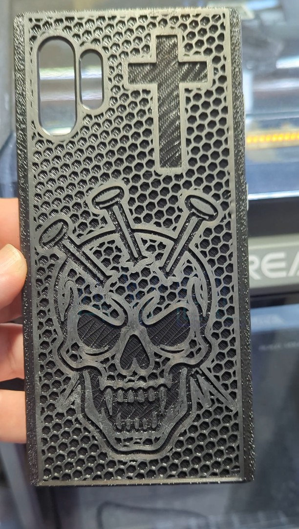 3D model of a 2D Skull for Inlays