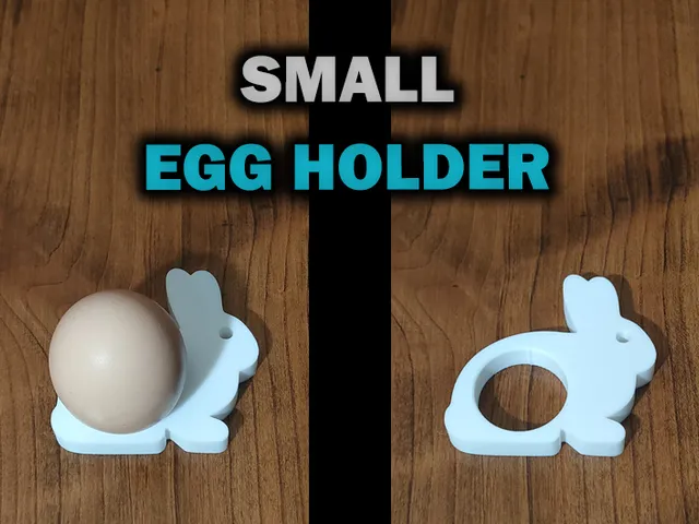 Small Egg Holder in Rabbit Shape