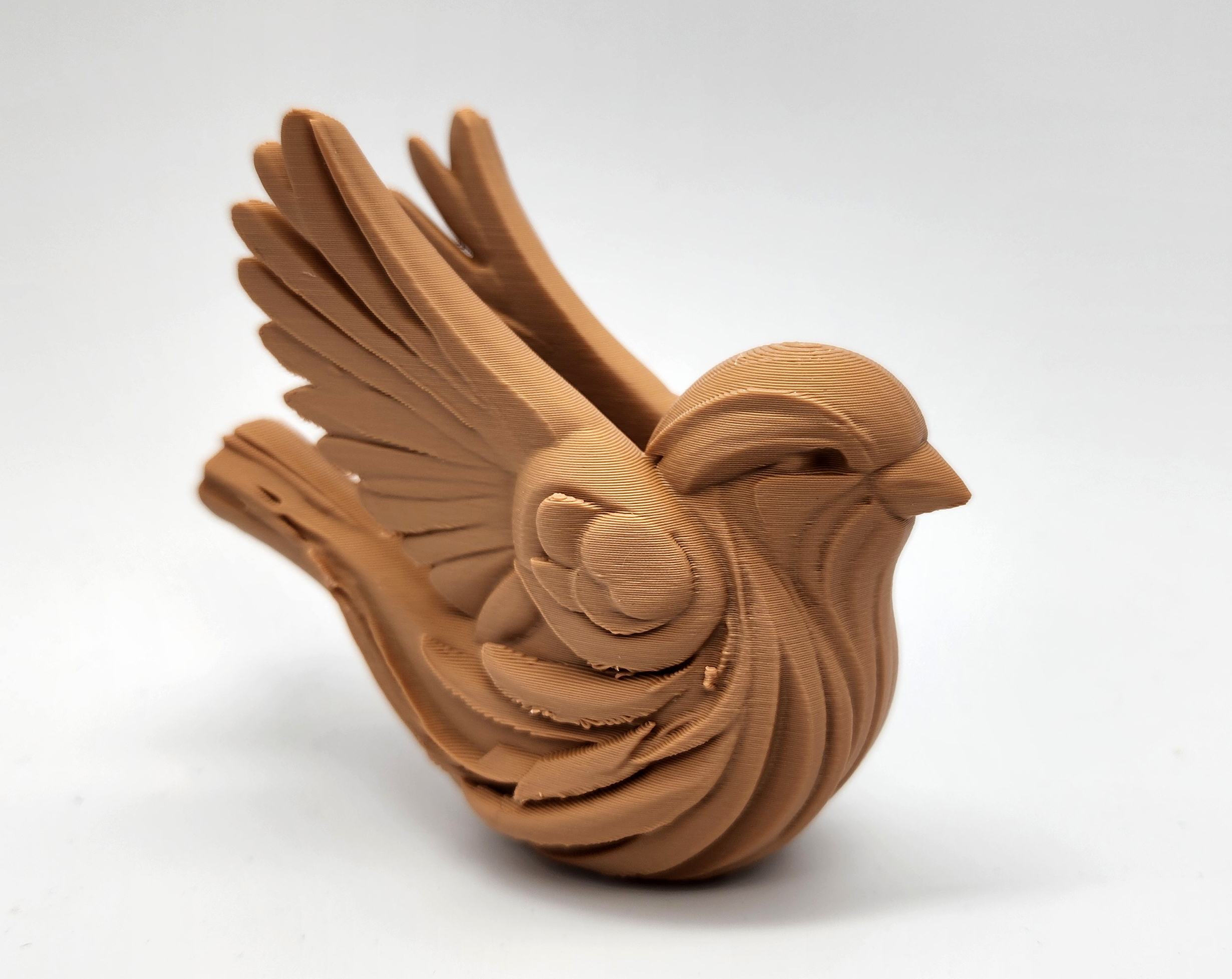 Wood-Carved Sparrow — miniatura 2