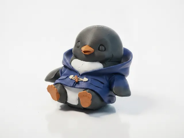 Penguin Figurine Animal Collectible 3D Printable