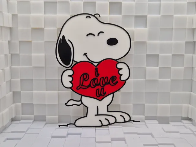 Snoopy St Valentin