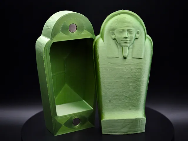 Sarcophagus of Harkhebit Chest (Print in Place No Supports)