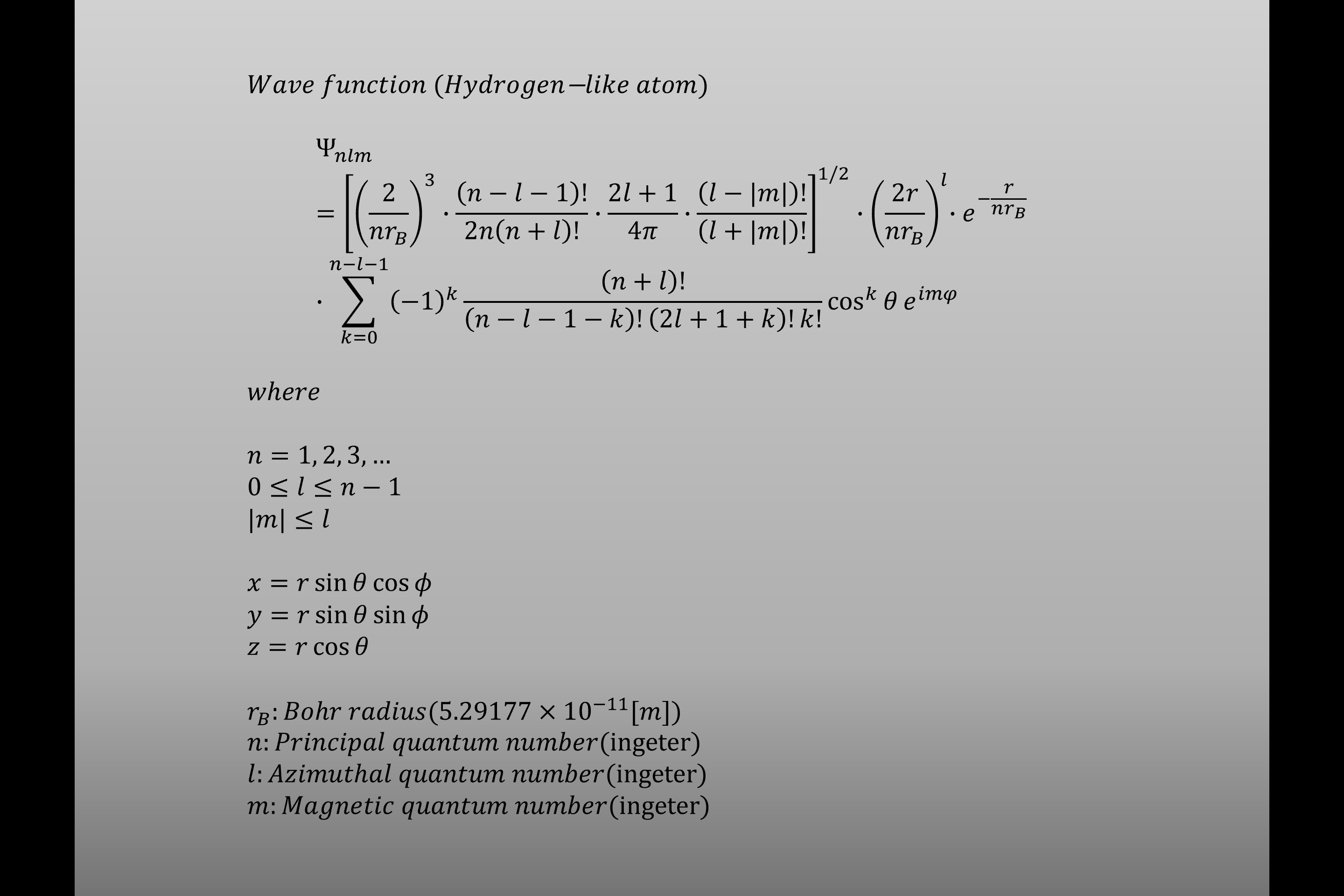 Atomic orbitals - Schrödinger equation - Wave function - Thin ver — miniatura 6