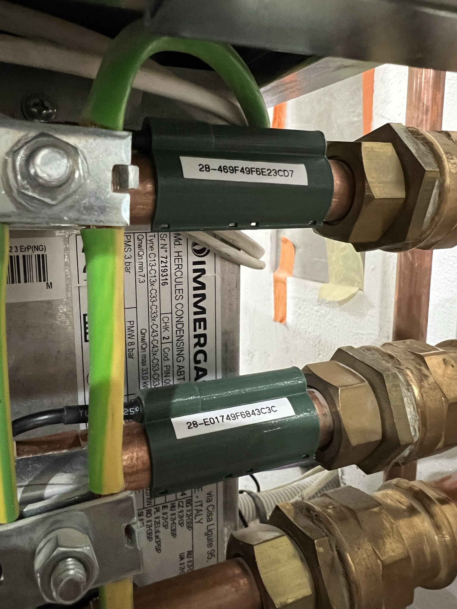 HOLDER DS18B20 FOR PIPE