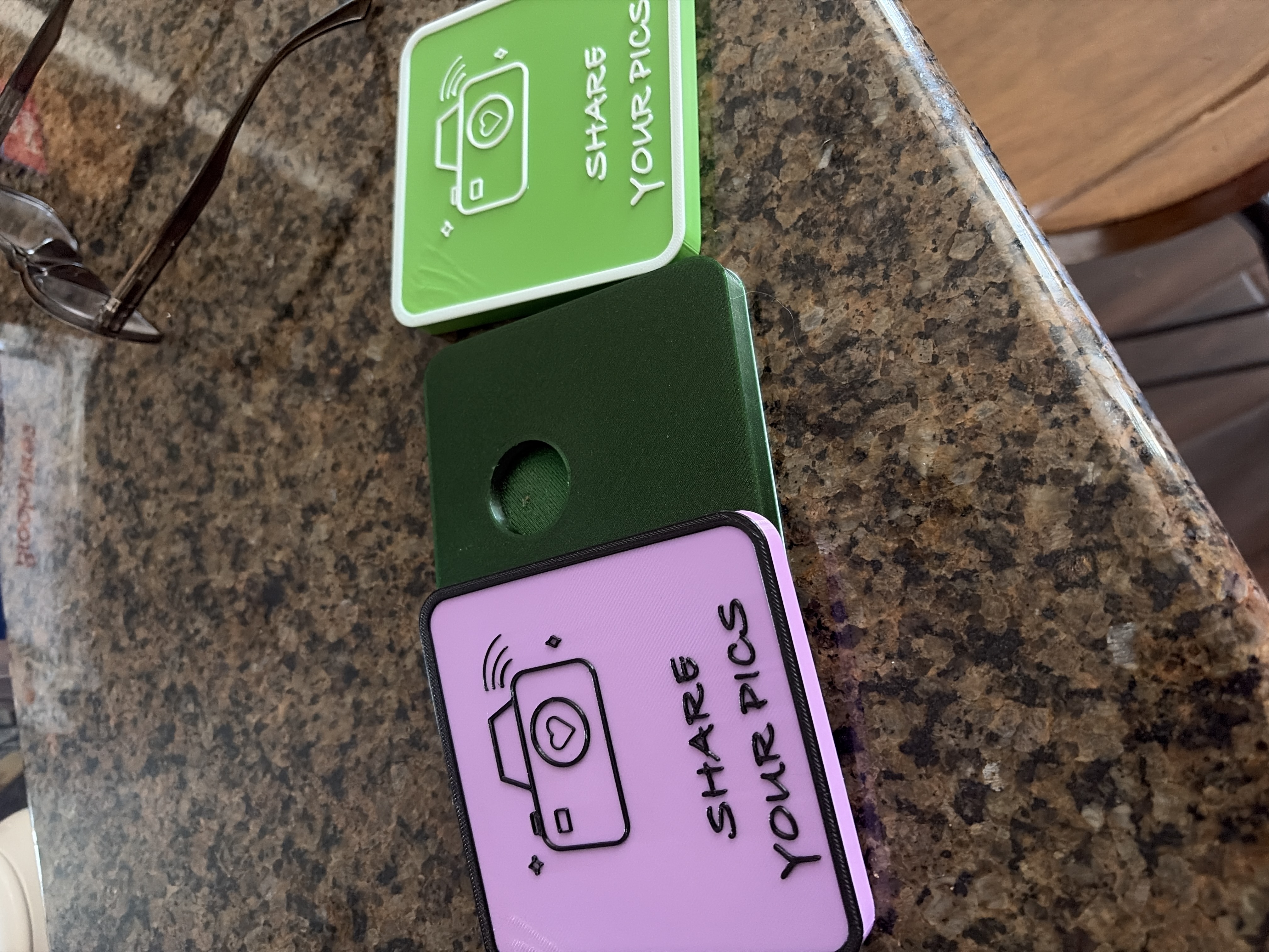 NFC tag holder