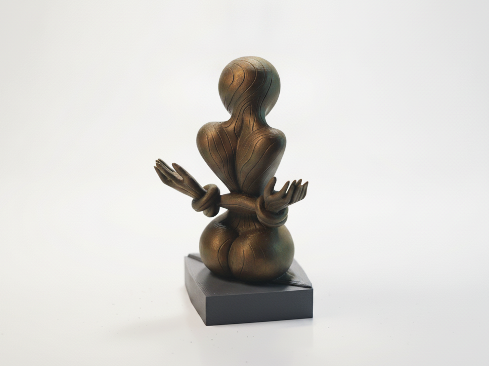 Tortured Sculpture Figurine Artistic Statue 3D Printable