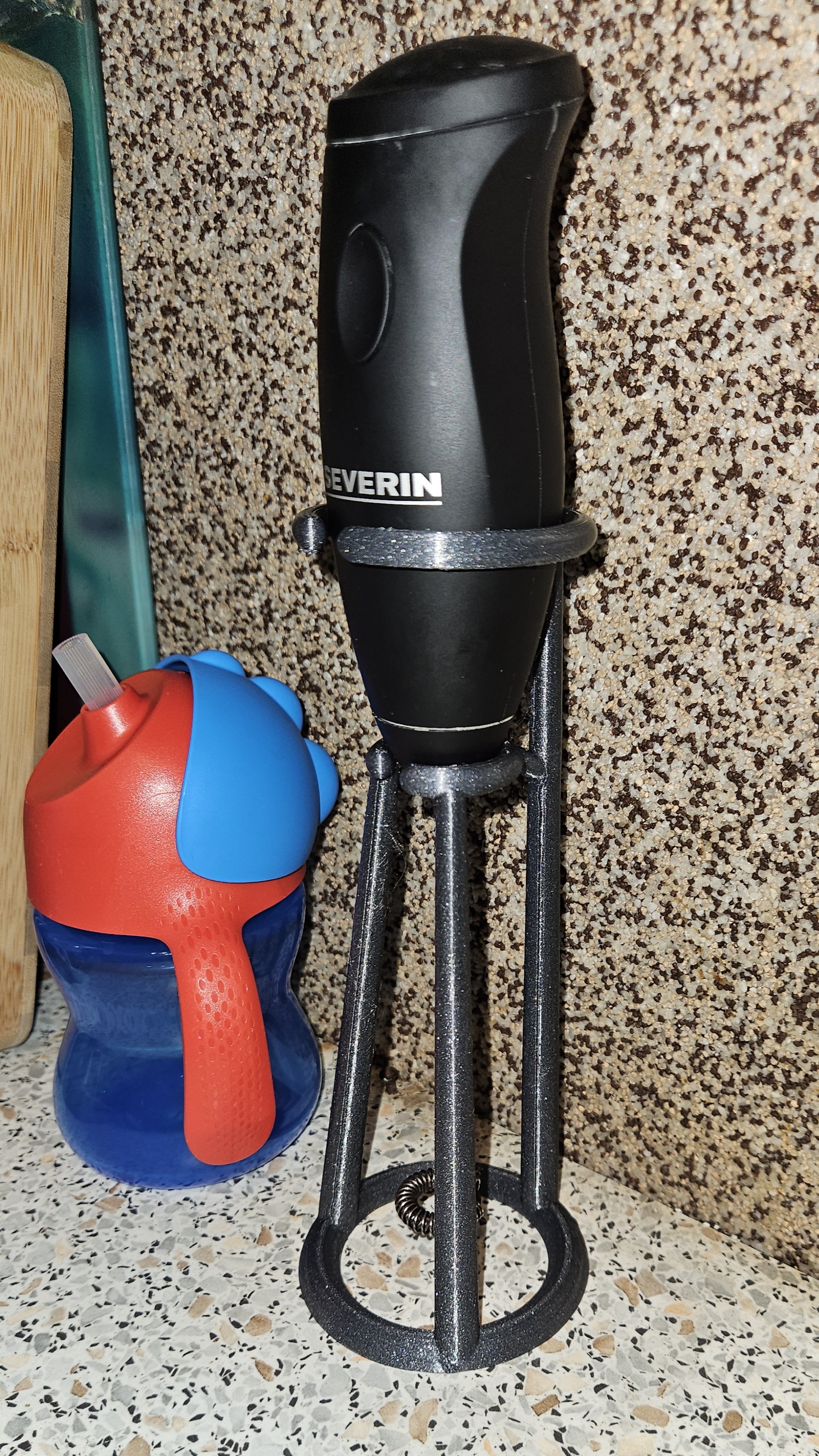 milk foamer stand