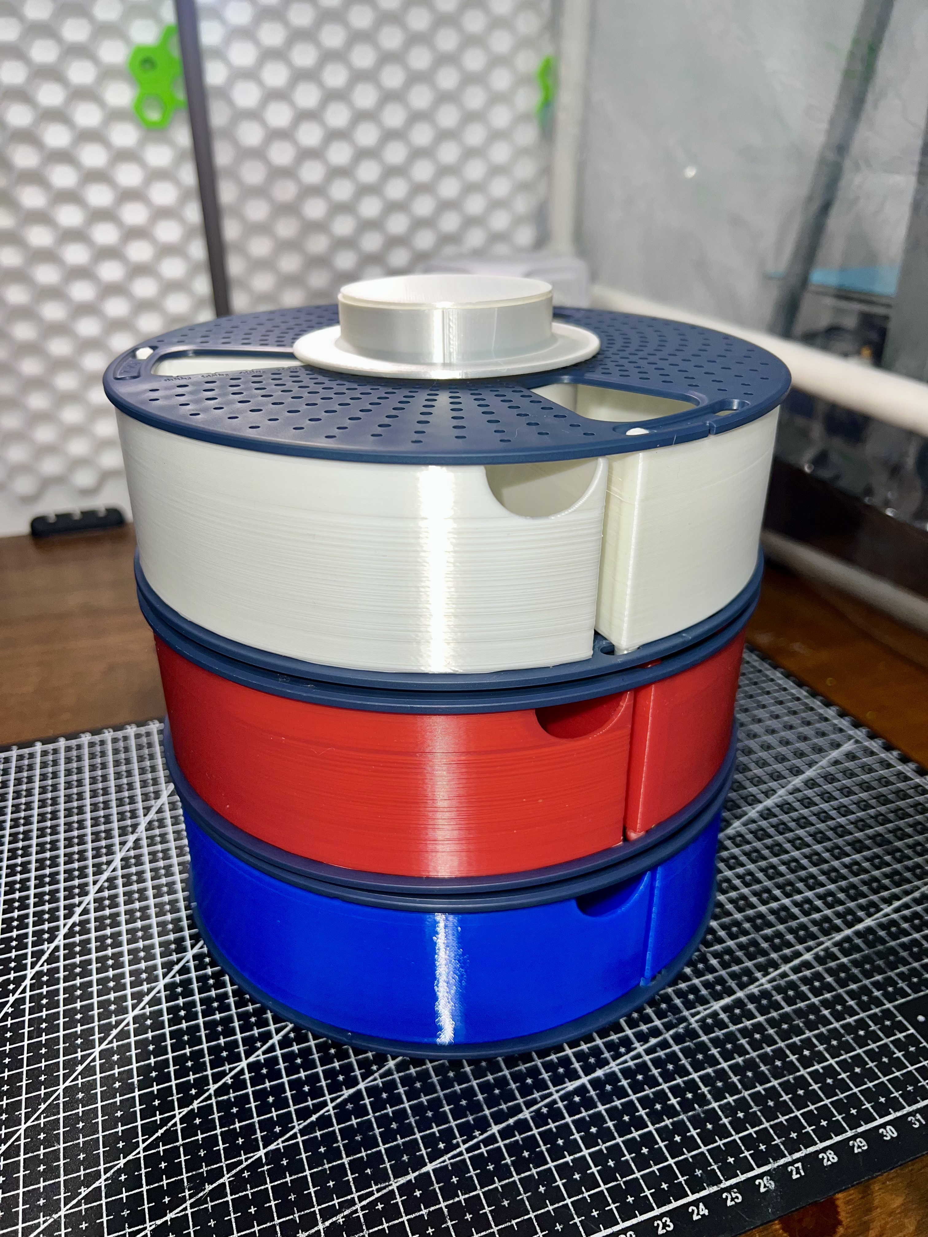 Sunlu Drawers System_New/Old Empty Spools Organizer