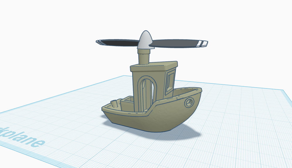 Helicopter Benchy