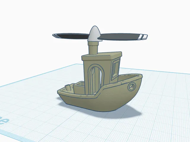 Helicopter Benchy