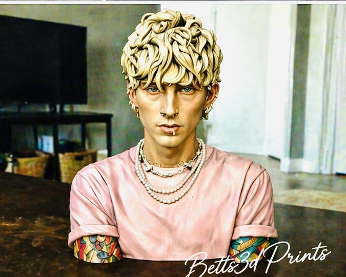 MGK Bust (Machine Gun Kelly)