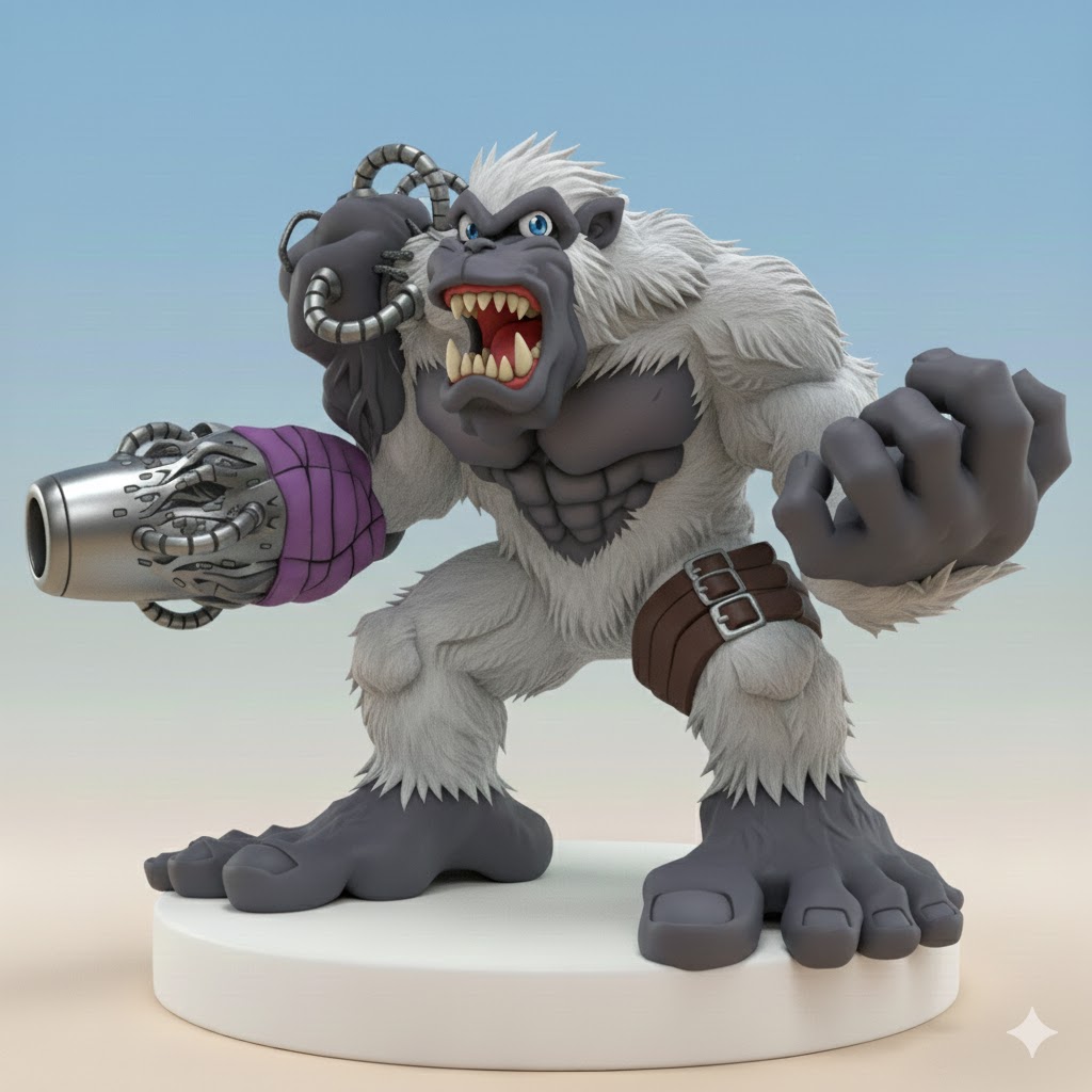 Goriamon Digimon Creature Model