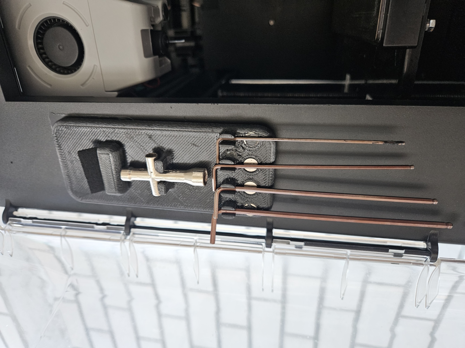 QIDI Q1 pro key/felt holder
