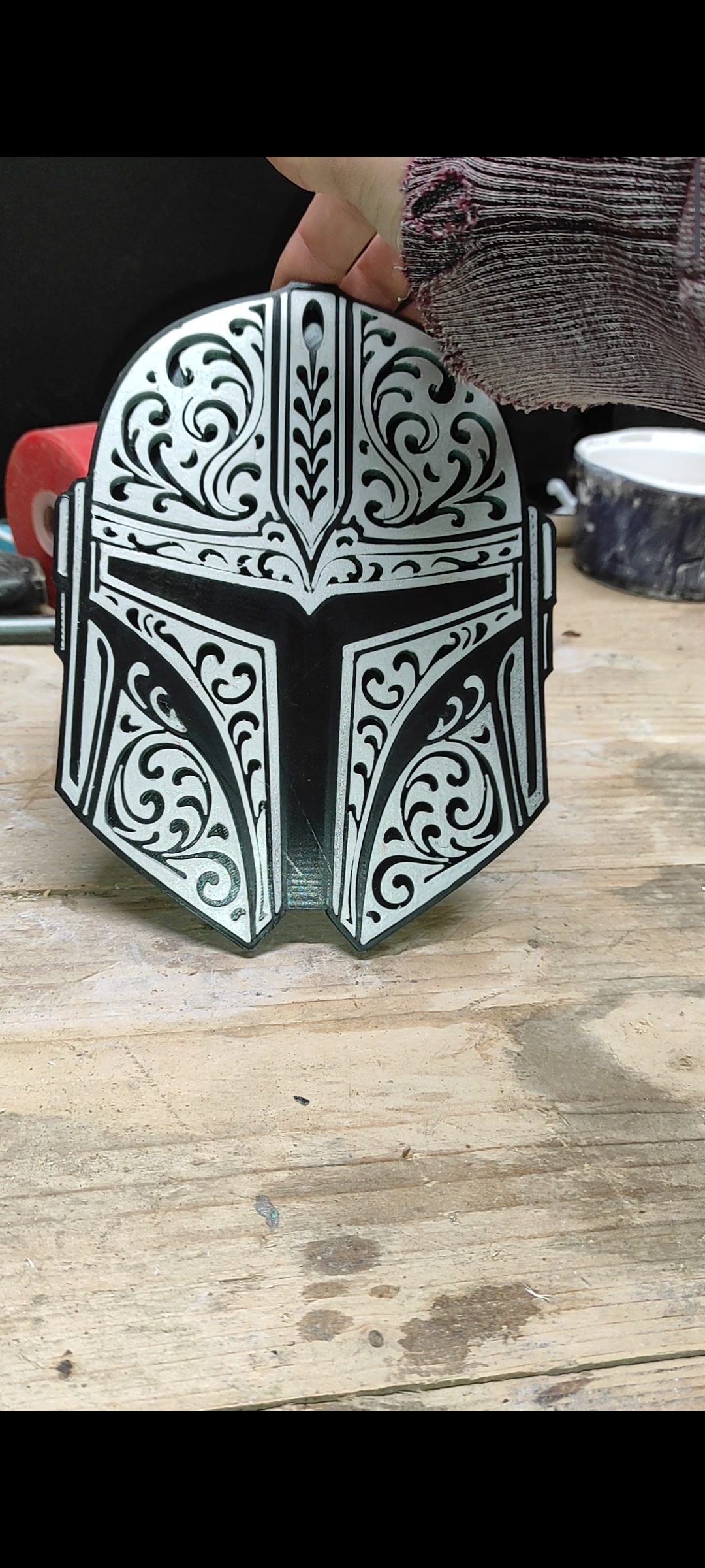 Casque Mandalorian / Helmet / Baroque