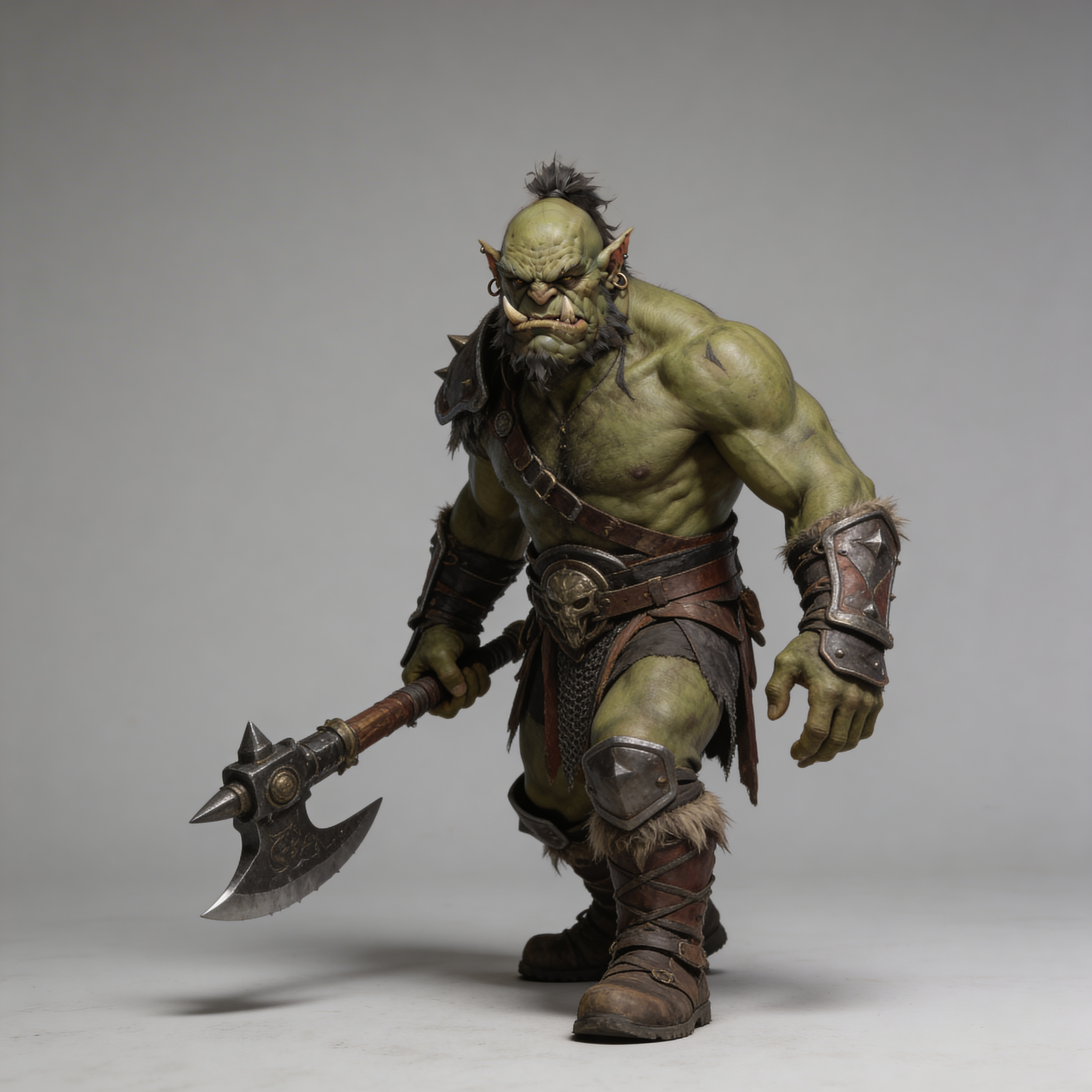 Ork Warrior with Axe 1
