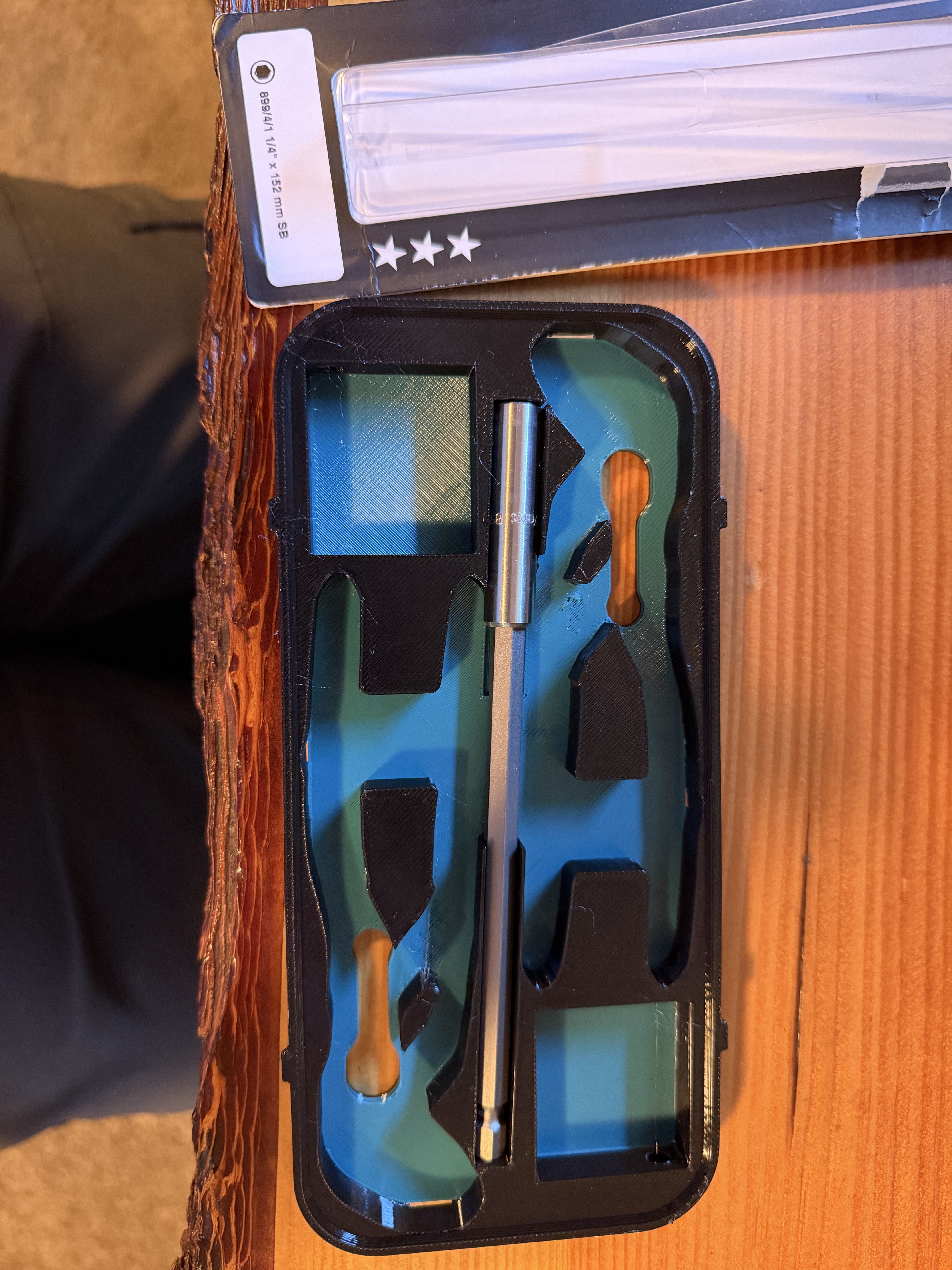 Wera Tool Check Plus Rugged Box Inlay For Wera 899 Bit Extension
