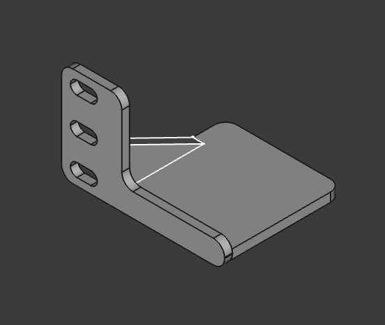 10-inch rackmount back-side cantilevered shelf supports