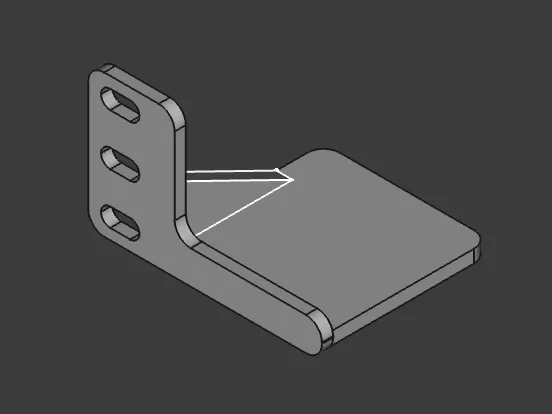 10-inch rackmount back-side cantilevered shelf supports