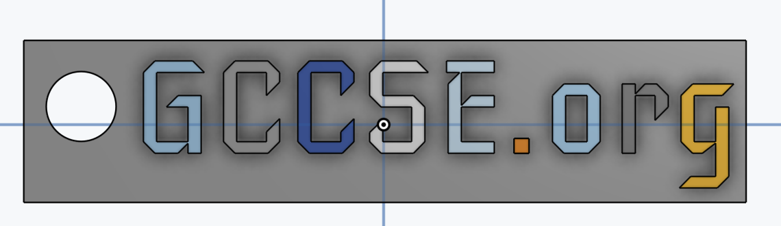 GCCSE Keychain