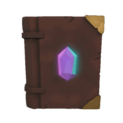 Low Poly Spell Book — miniatura 2