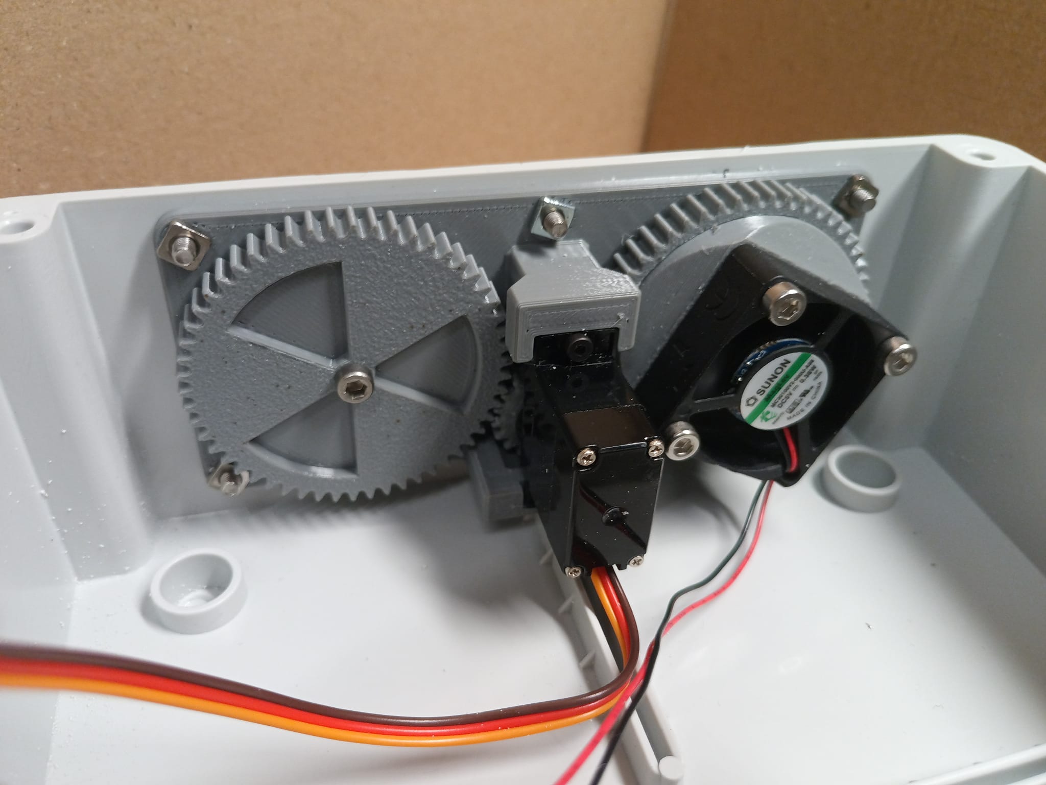 Servo ventilation shutter — miniatura 3
