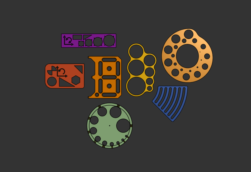 Various Drawing Stencils