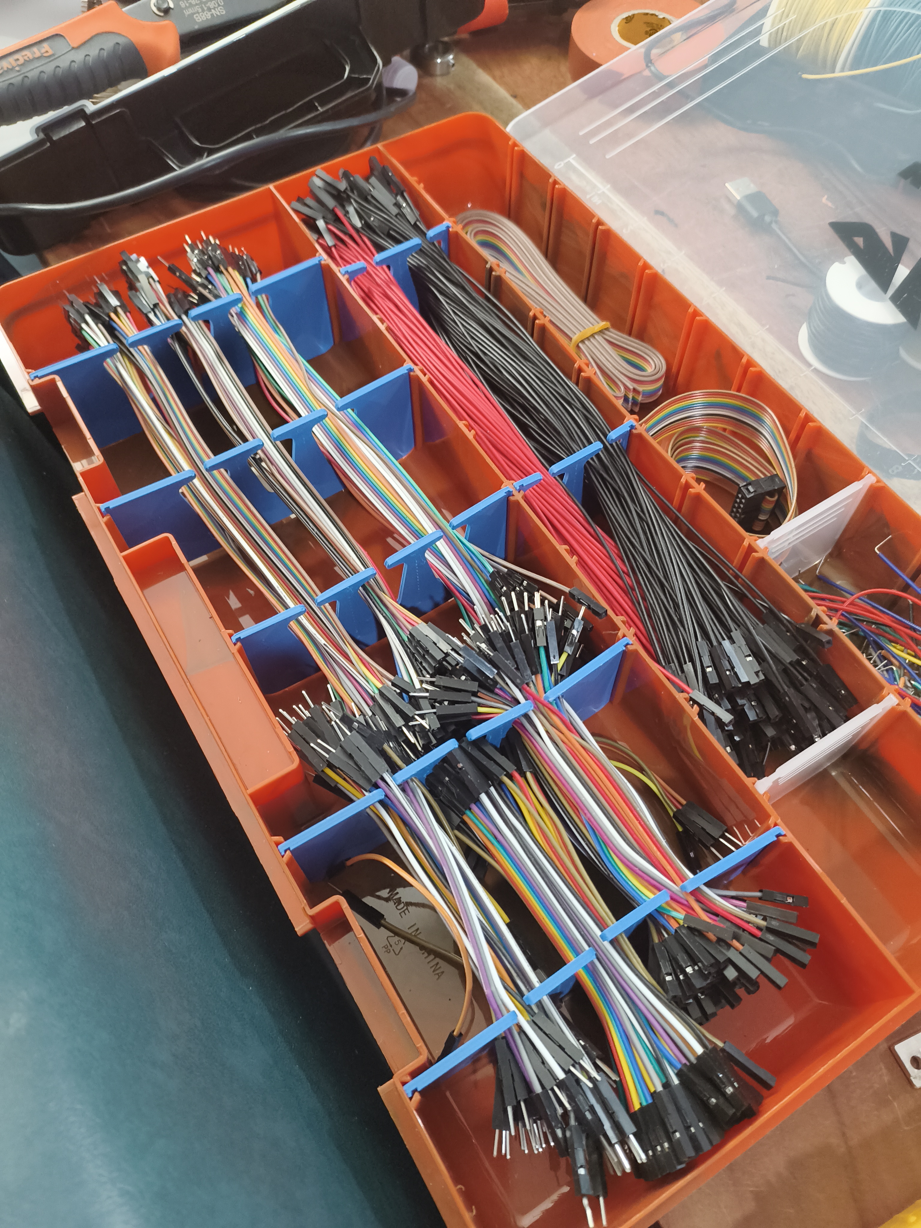 Wire-Holder Dividers for Plano 3700 Series Small Parts Organizers
