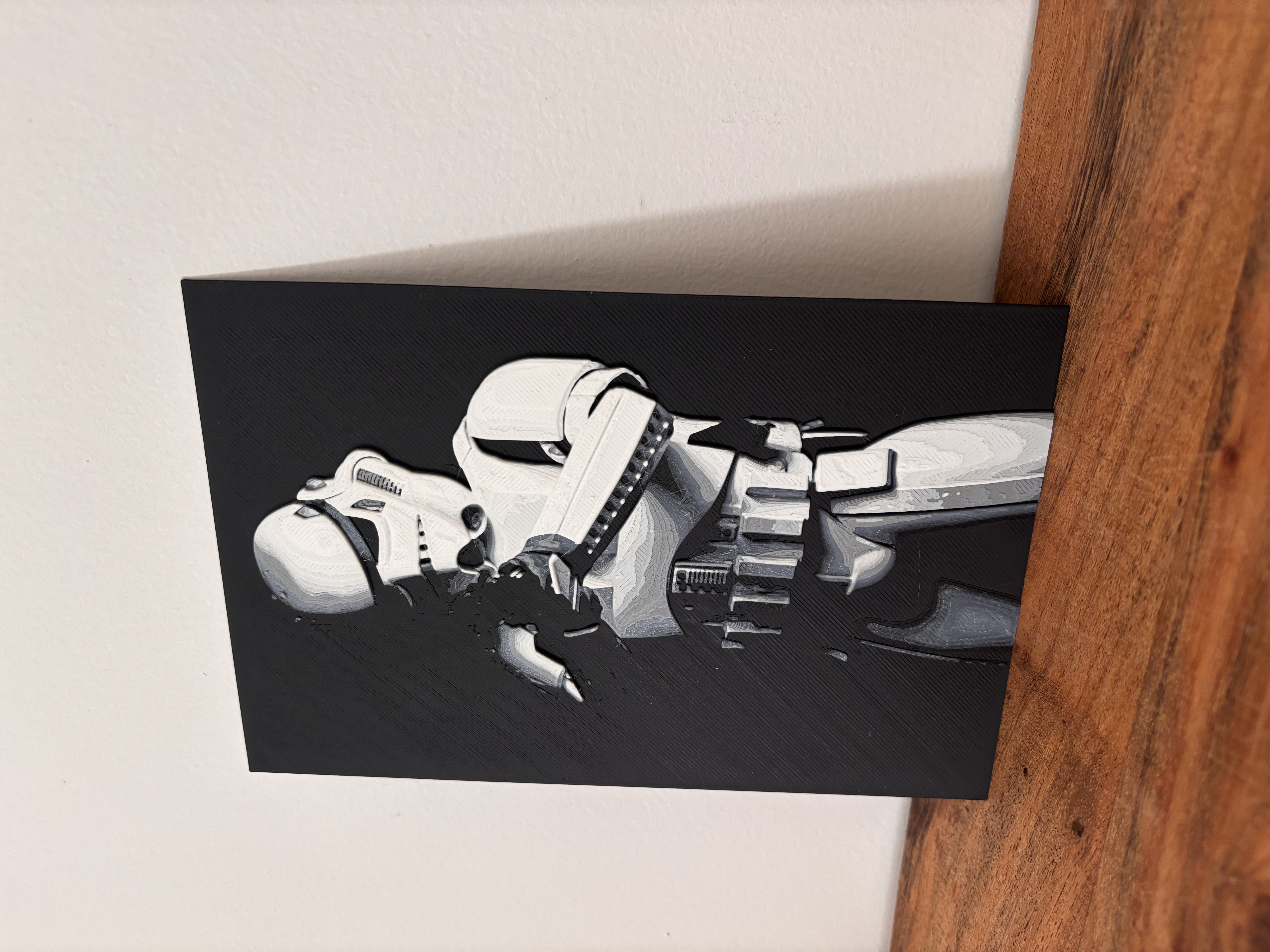 hueforge stormtrooper — miniatura 3